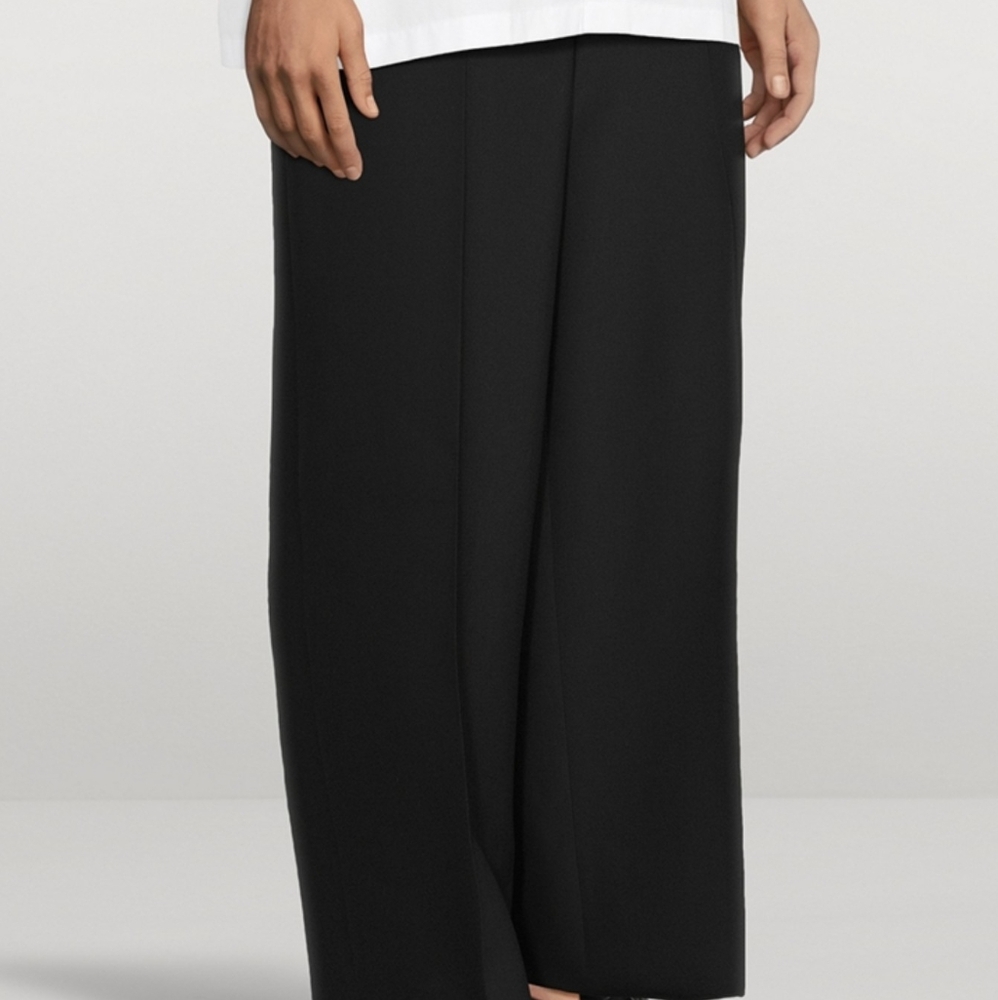GIVENCHY 100% Wool Wide Leg Pants